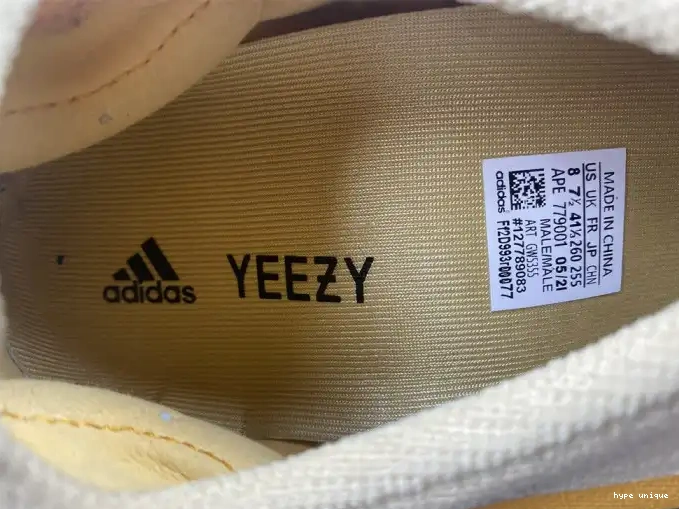 hype Adidas Knit Sulfur RNR Yeezy GW5353 0619